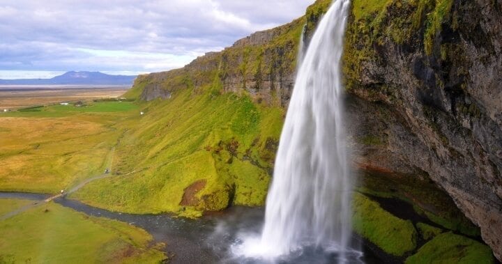 Wasserfall Seljalandsfoss