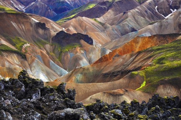Landmannalaugar im südlichen Hochland Islands
