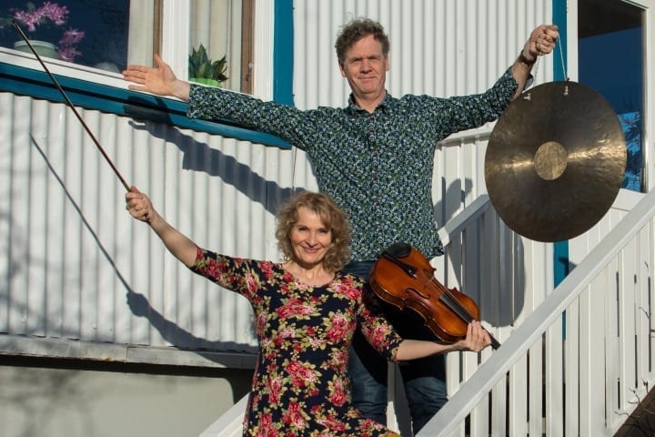 Wohnzimmerkonzert mit Duo Stemma