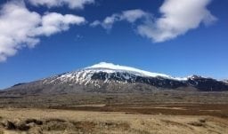 Snæfelljökull Gletscher