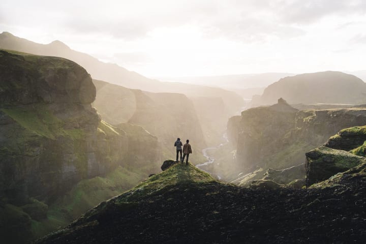 Fimmvörðuháls Wanderung