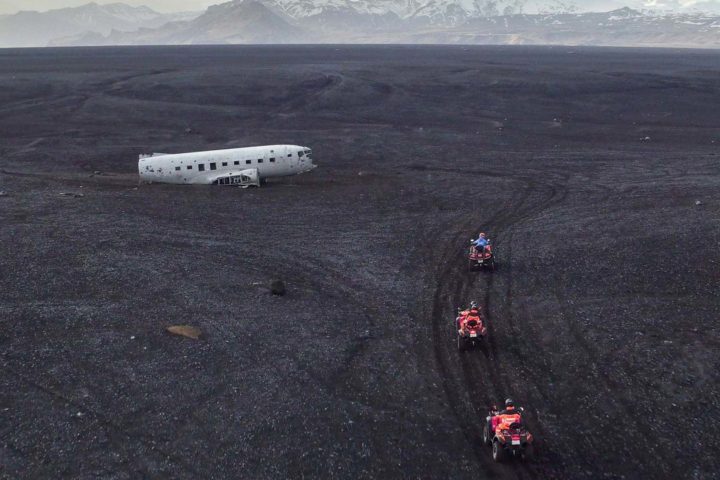 ATV Quad Bike – Black Beach Safari und das Flugzeugwrack